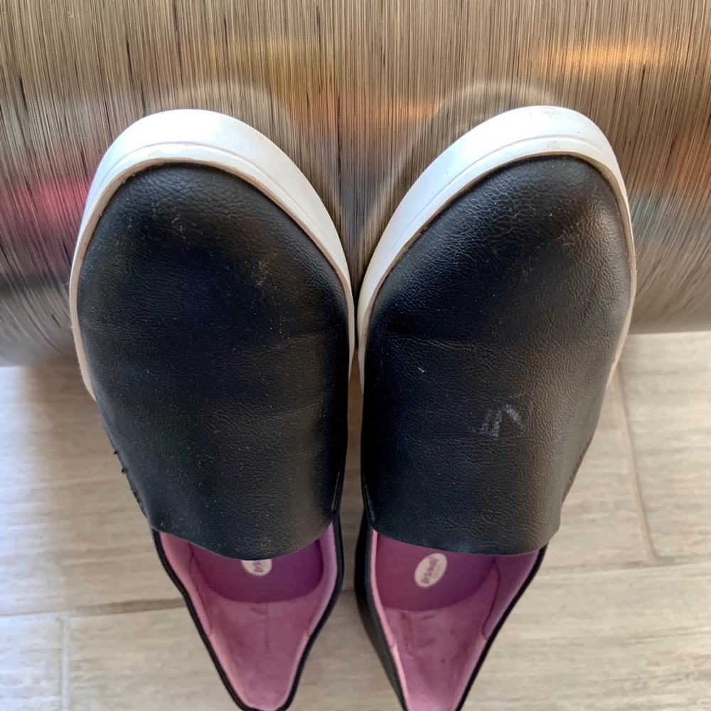Dr. Scholl’s: Black Memory Foam Slip-ons - Picture 2 of 6